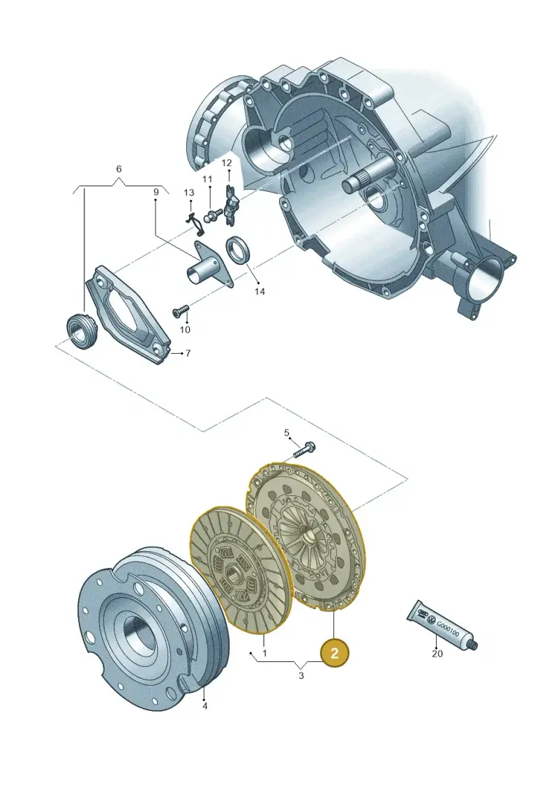 0B1141117E — Audi A5/S5 Coupe       08> (2007-) diagram 751141400, position 2