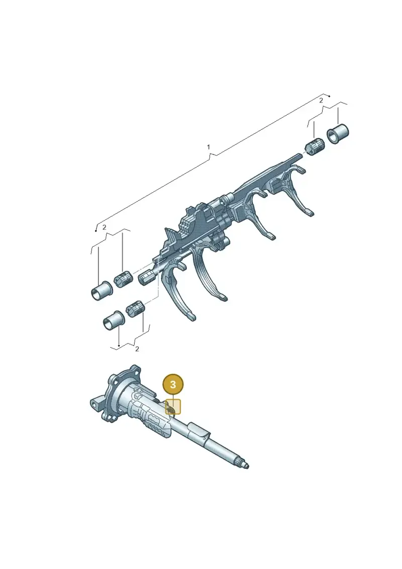 0B1301230A — Audi A4 Av. Allroad (2008-2016) diagram 636311950, position 3