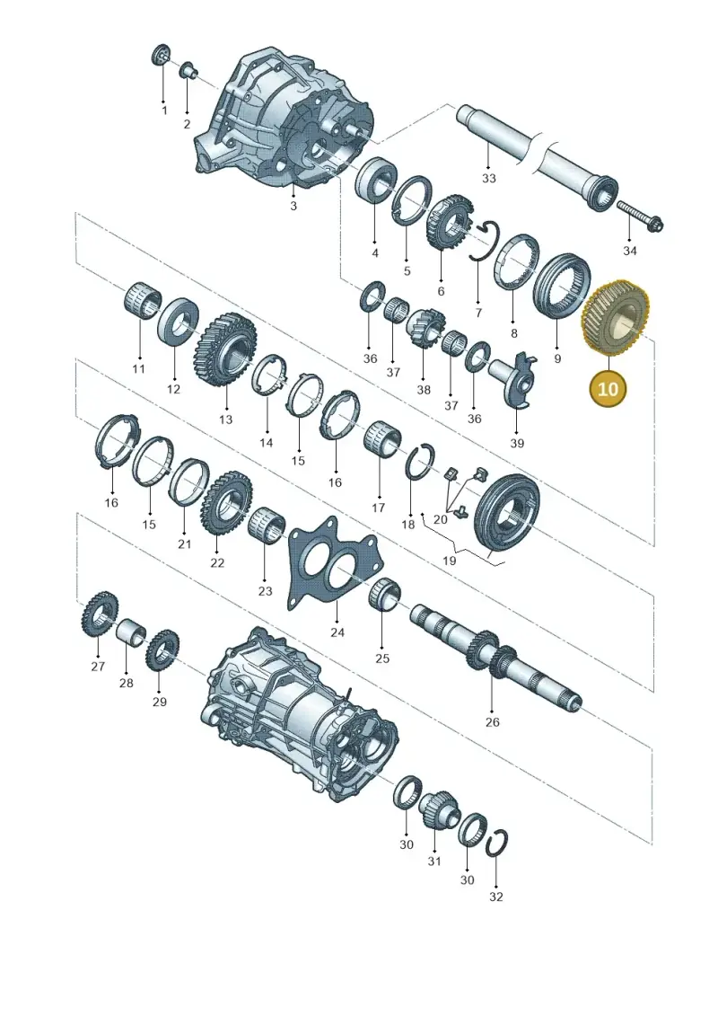 0B1311217 — Audi A4 av. 2.0 tdi (2011-2015) diagram 636311350, position 10