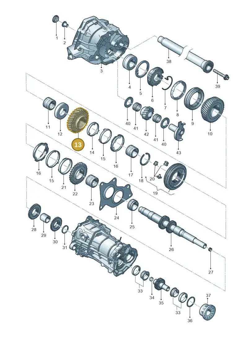 0B1311250F — Audi A5/S5 Coupe       08> (2007-) diagram 647311600, position 13