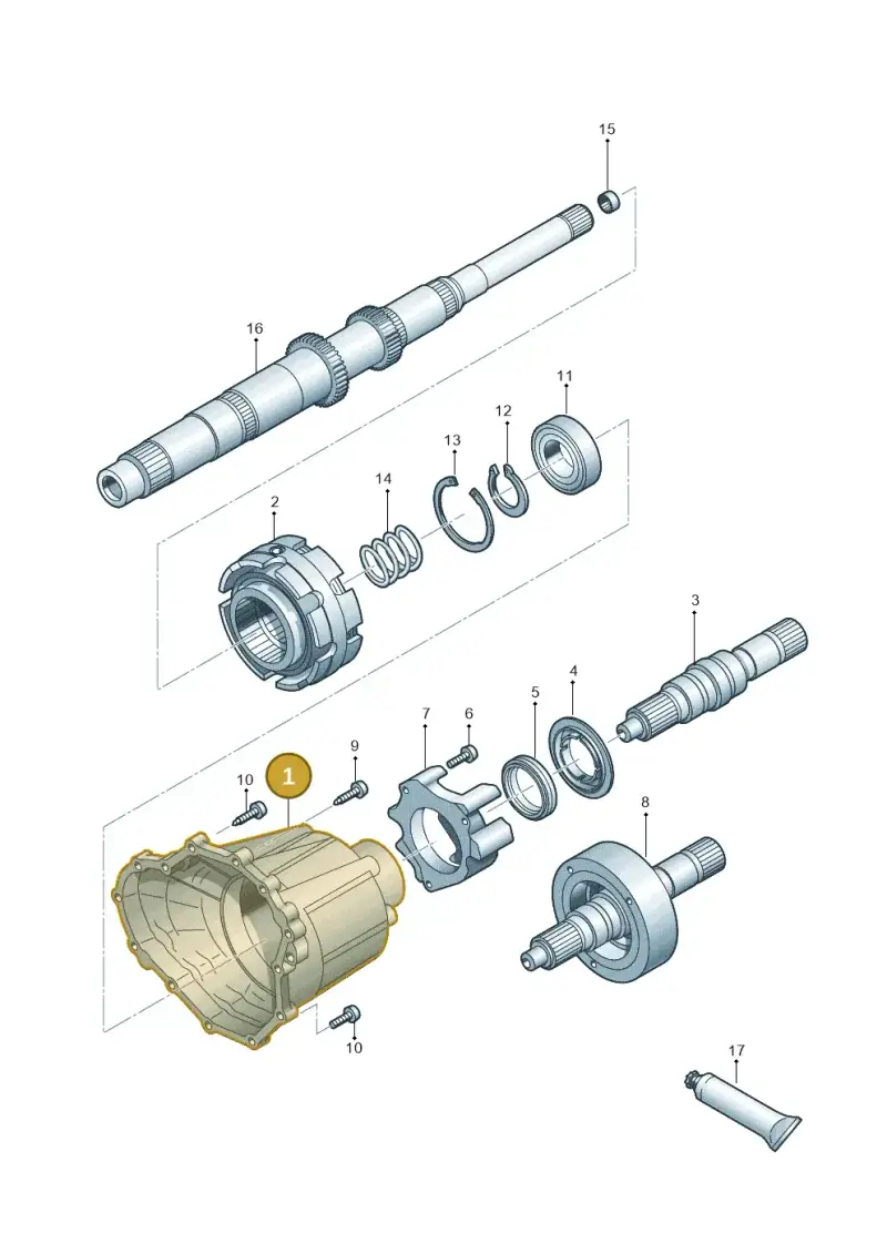 0B4301213E — Audi A7 Sportback (2014-2018) diagram 695409900, position 1