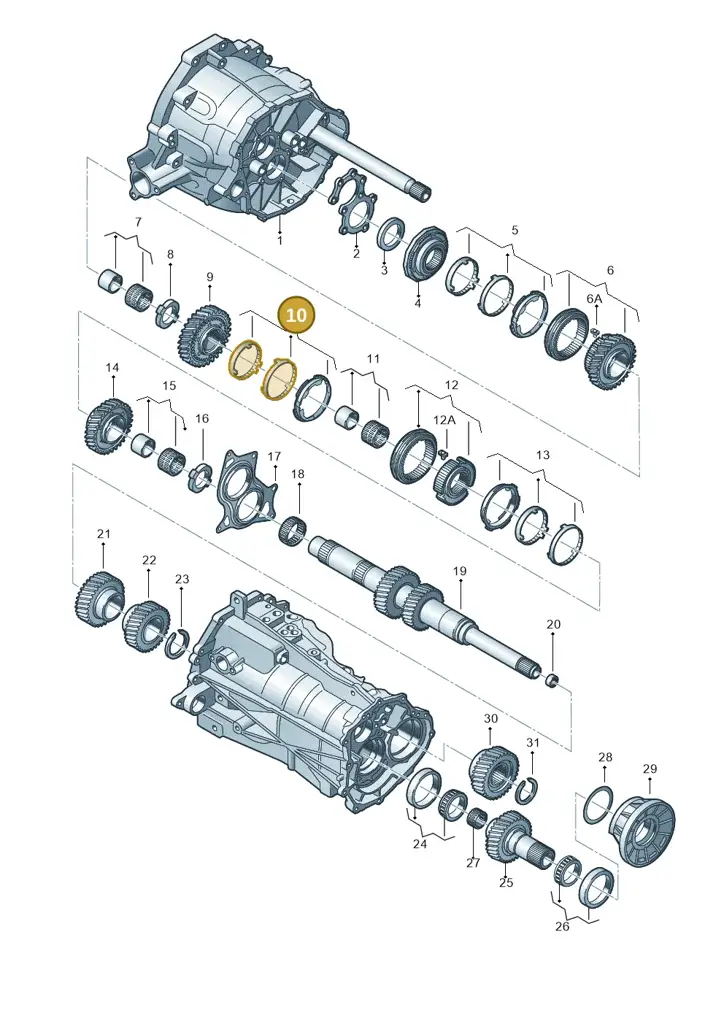 0B4311283B — Audi A5 Sportback (2011-2017) diagram 636311700, position 10