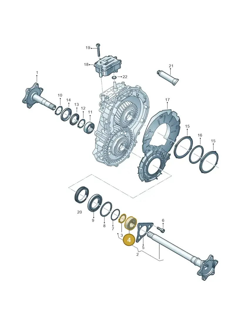 0B4409294D — Audi Q8 e-tron (2018-2020) diagram 586310050, position 4