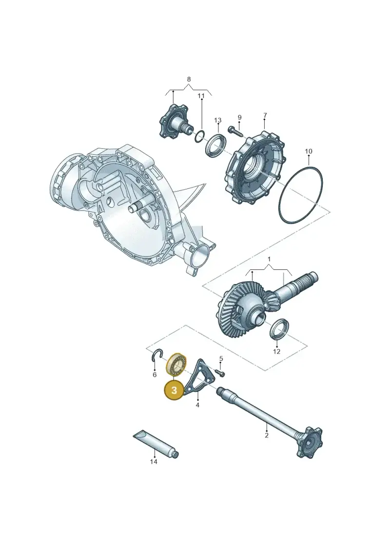 0B4409294D — Audi A6 2.0 (2018-) diagram 717409560, position 3