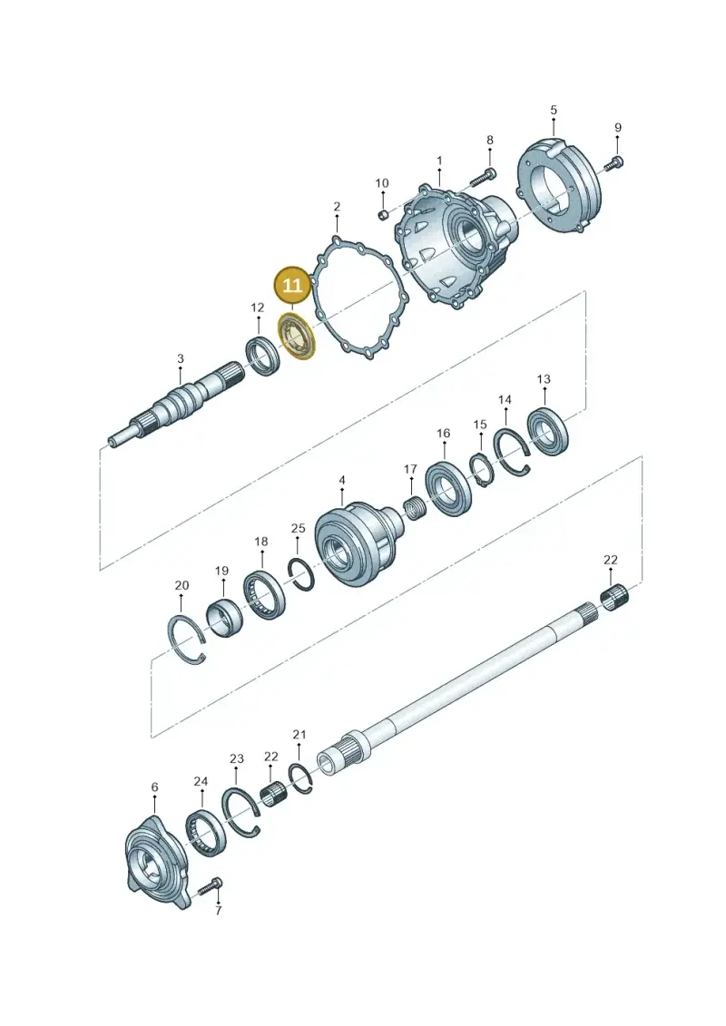 0B4409375 — Audi A5 Sportback (2016-2020) diagram 849409700, position 11