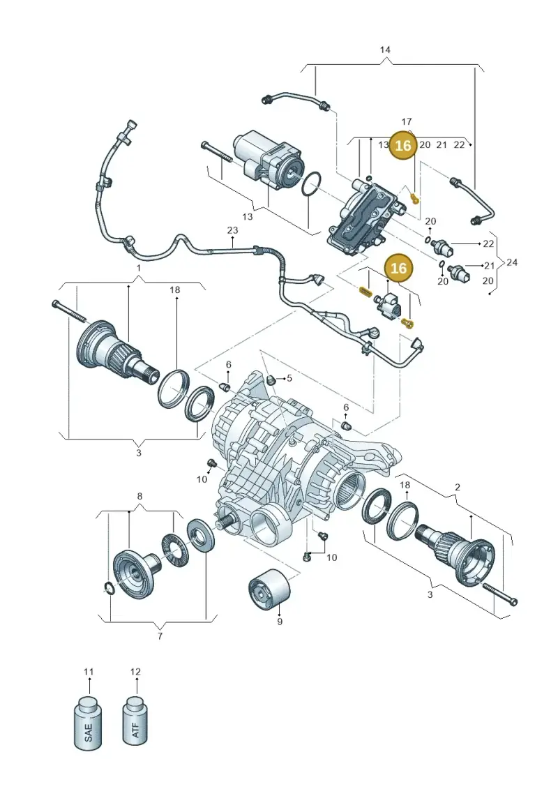0BF598079 — Audi RS Q8 (2019-2025) diagram 859525032, position 16