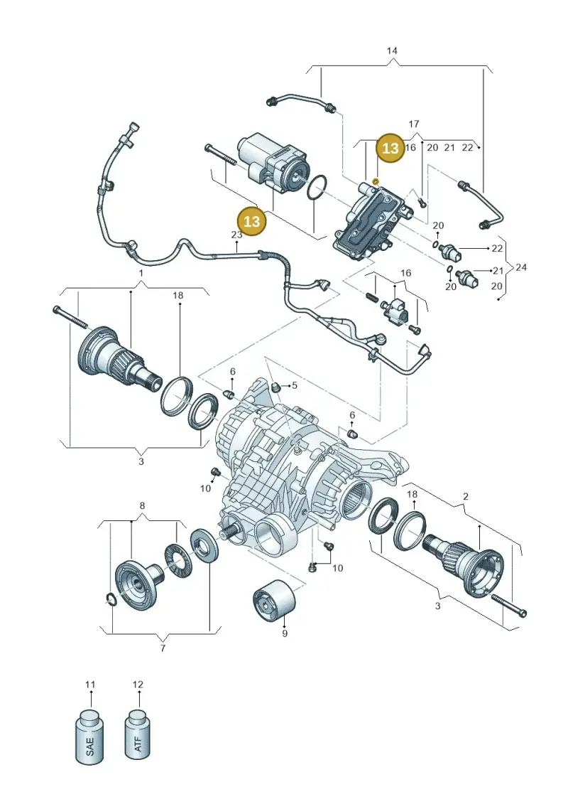 0BF598080 — Audi RS Q8 (2019-2025) diagram 859525032, position 13