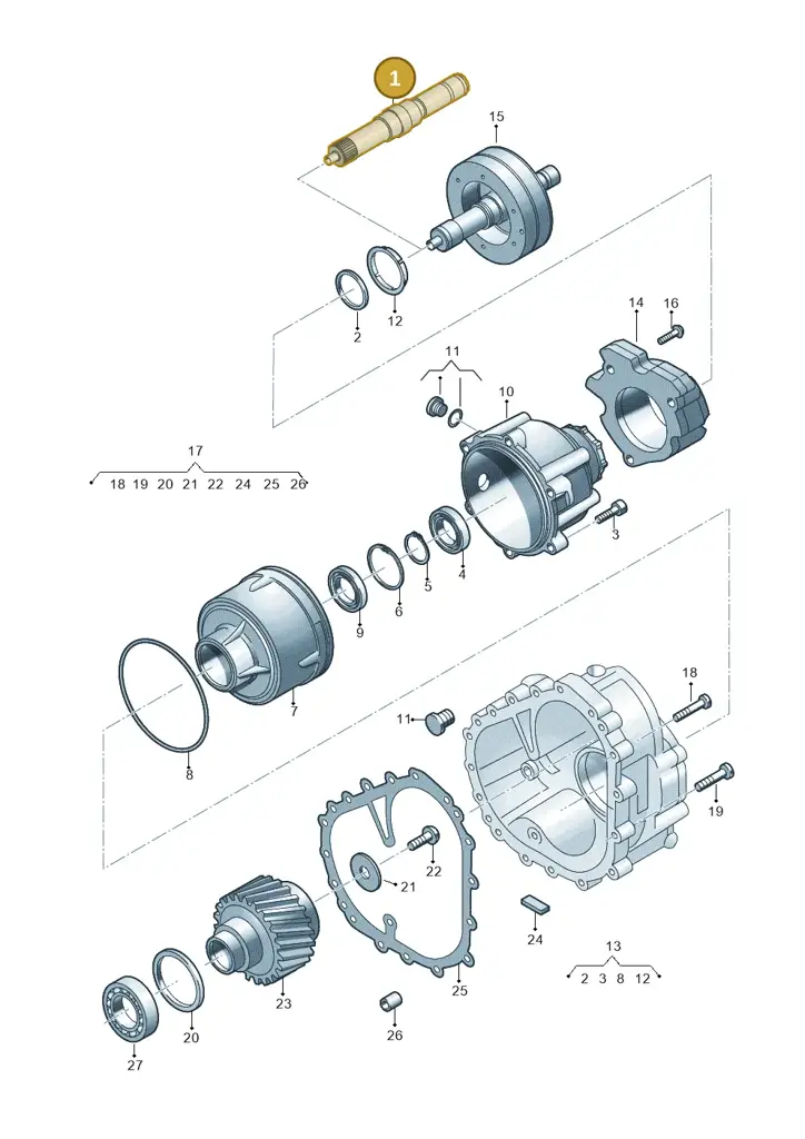 0BK409345E — Audi RS6 Avant (2019-) diagram 696409900, position 1