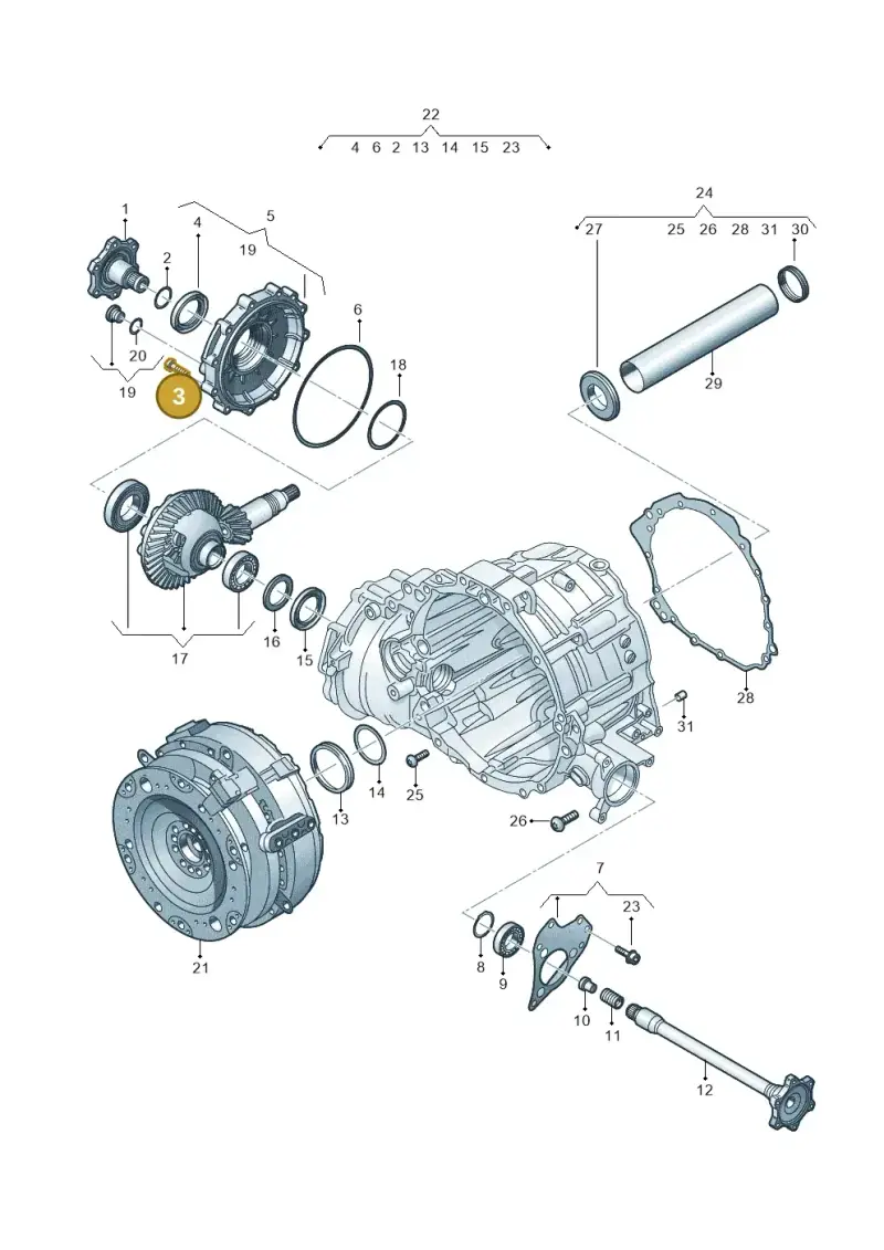 0BL398747B — Audi Q8 Quattro 3,0 (2018-) diagram 838409600, position 3