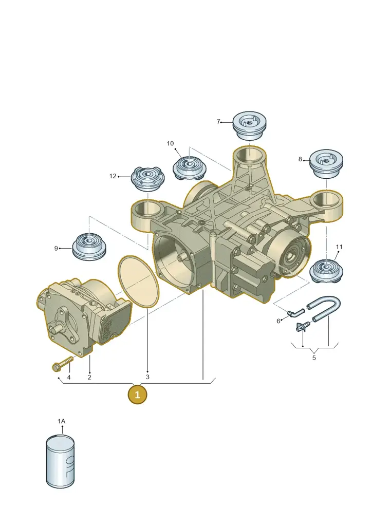 0BR525010S — Skoda Karoq (2017-2022) diagram 746525100, position 1