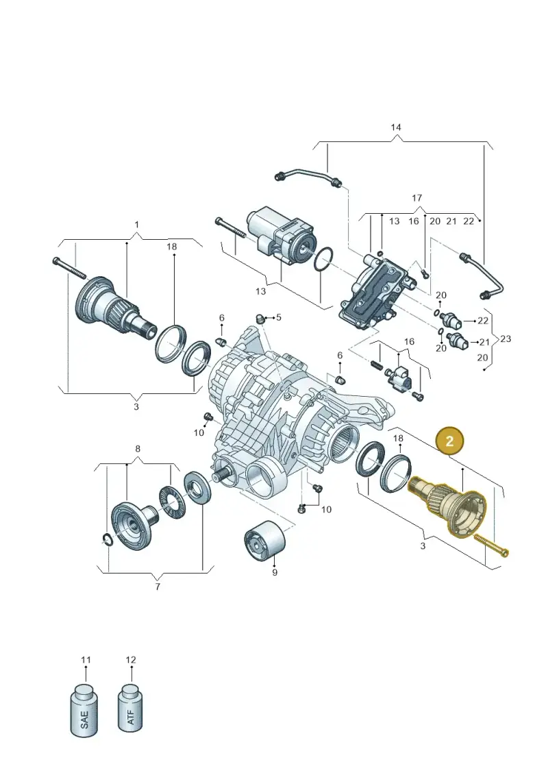 0BX598071 — Audi RS6 Avant (2019-2025) diagram 849500250, position 2