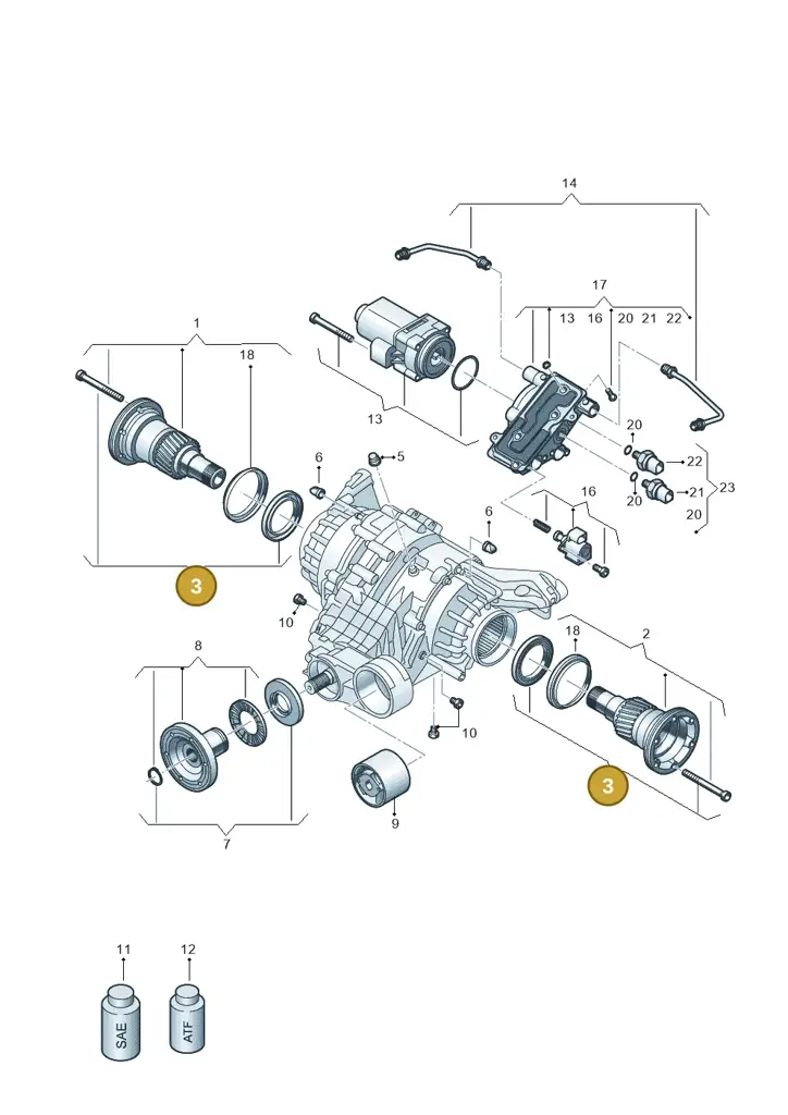 0BX598073 — Audi RS6 Avant (2019-2025) diagram 849500250, position 3