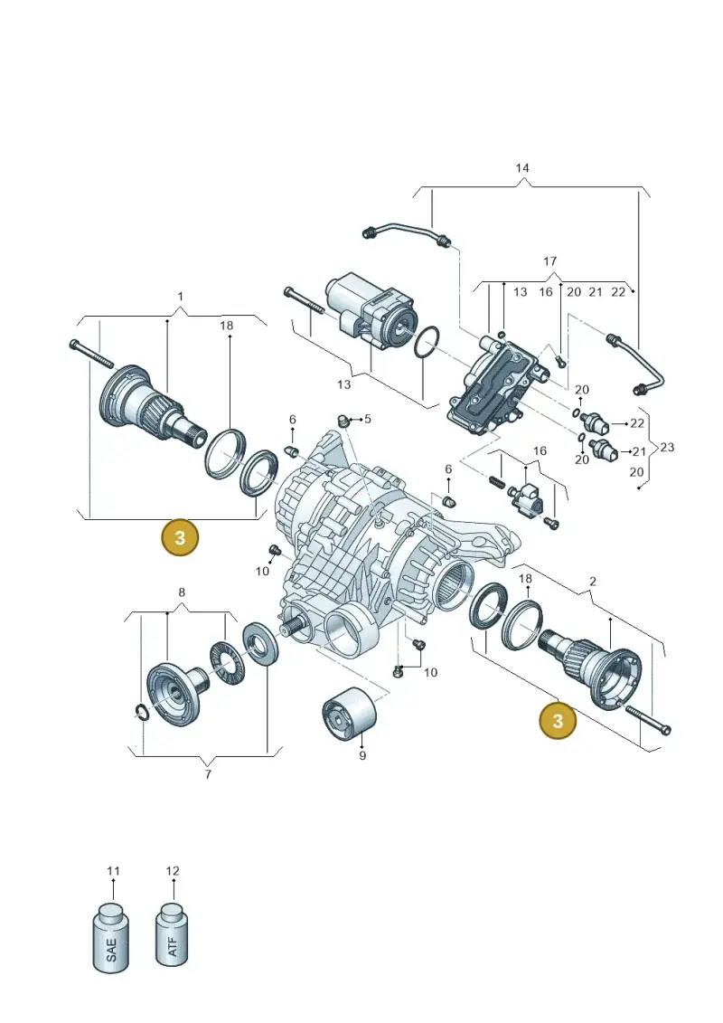 0BX598073 — Audi RS6 Avant (2019-2025) diagram 849500250, position 3