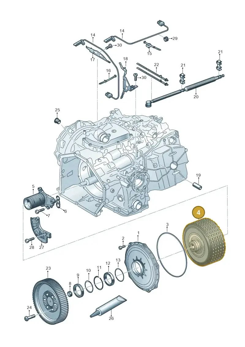 0BZ141029C — Audi R8 Spyder (2015-2024) diagram 752321600, position 4