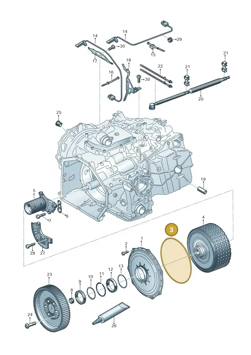 0BZ323525B — Audi R8 Spyder (2015-2024) diagram 752321600, position 3