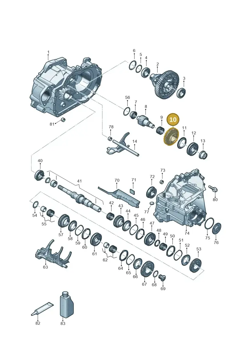 0C9311215G — Audi A3 Sportback (2019-2021) diagram 803311028, position 10