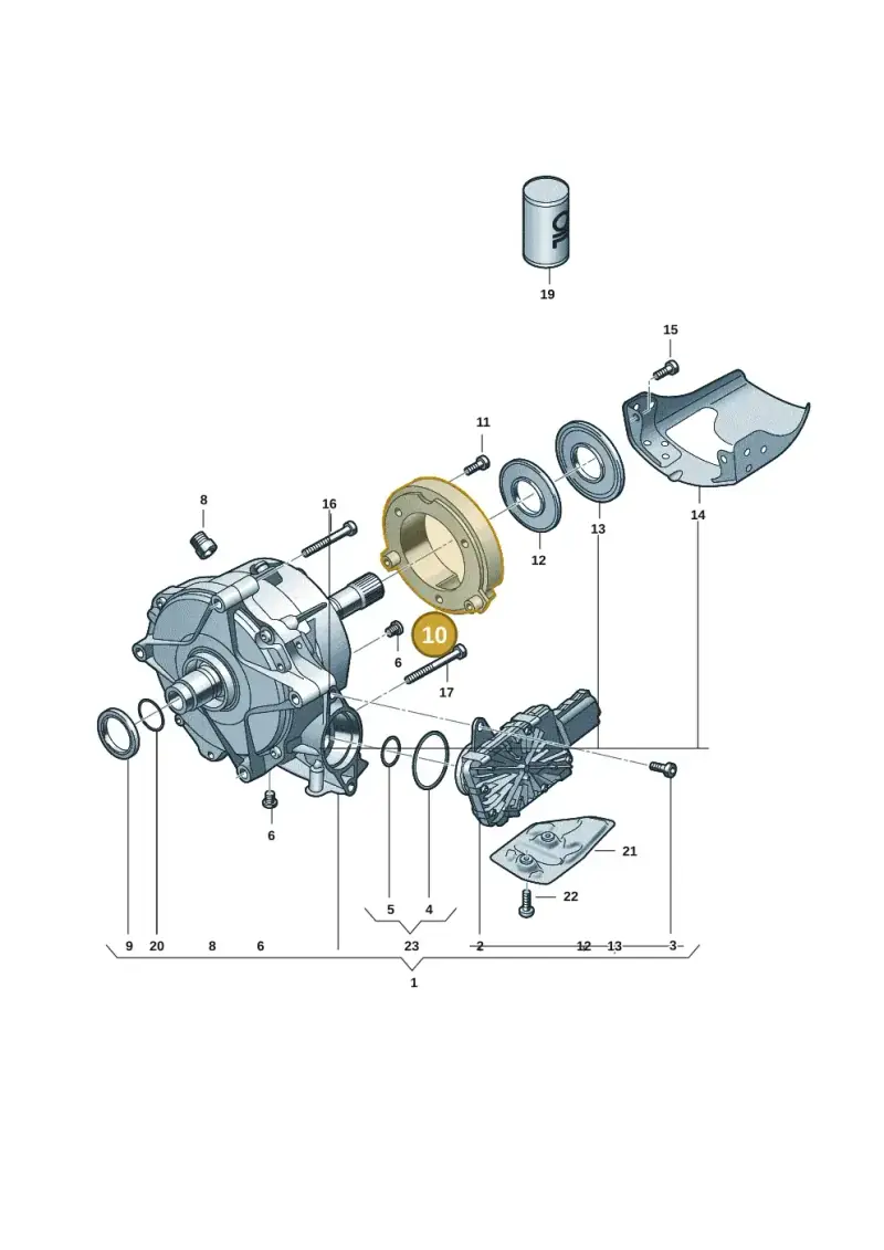0CJ301307 — Audi A5 Limo 2.0 (2024-) diagram 8wk409090, position 10