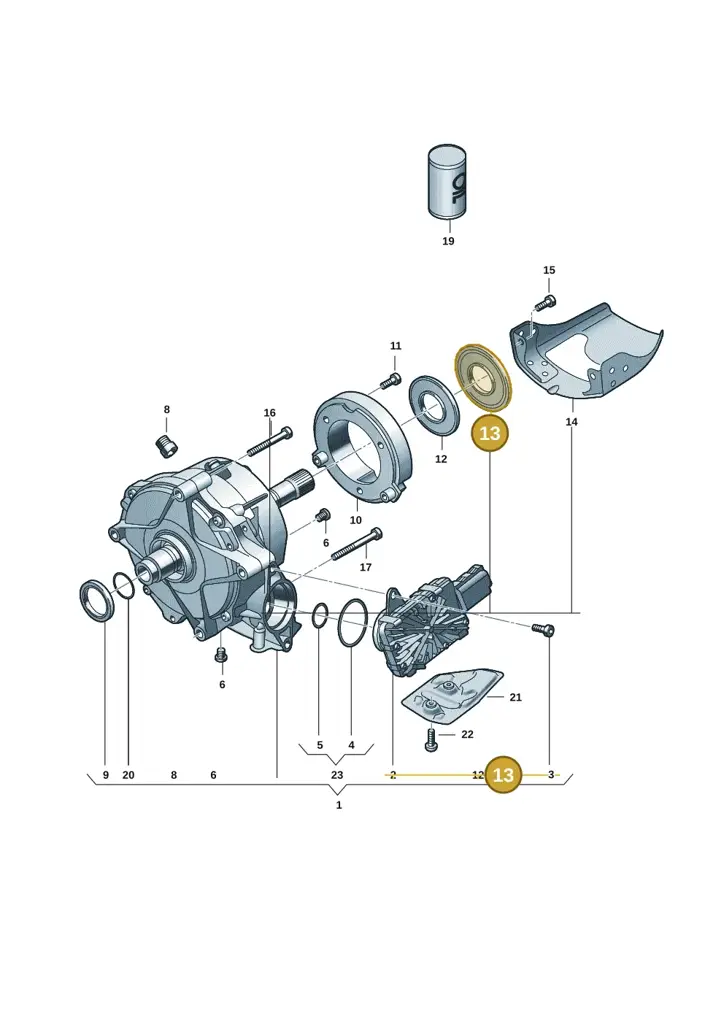 0CJ409491 — Audi A5 Limo 2.0 (2024-) diagram 8wk409090, position 13