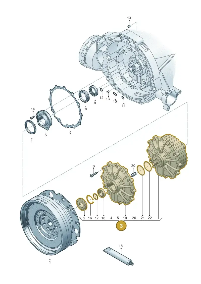 0CK141030P — Audi A5 Limousine (2024-2025) diagram 717321610, position 3