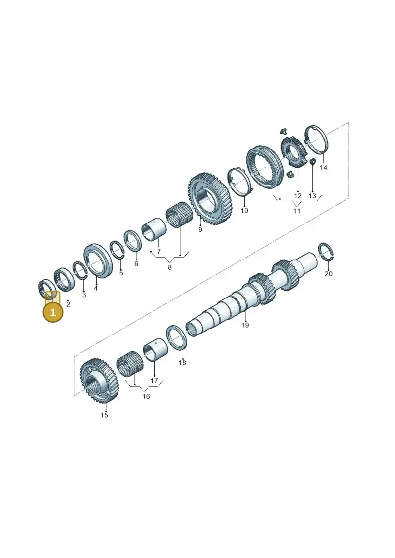 0CK141170A — Audi A5 Limo 2.0 (2024-) diagram 849311970, position 1