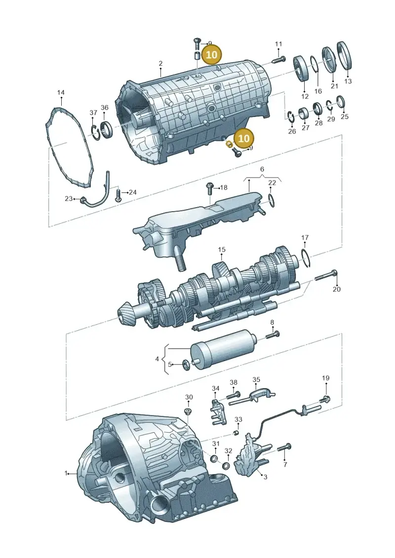 0CK301153 — Audi A6 (2018-2025) diagram 897325880, position 10