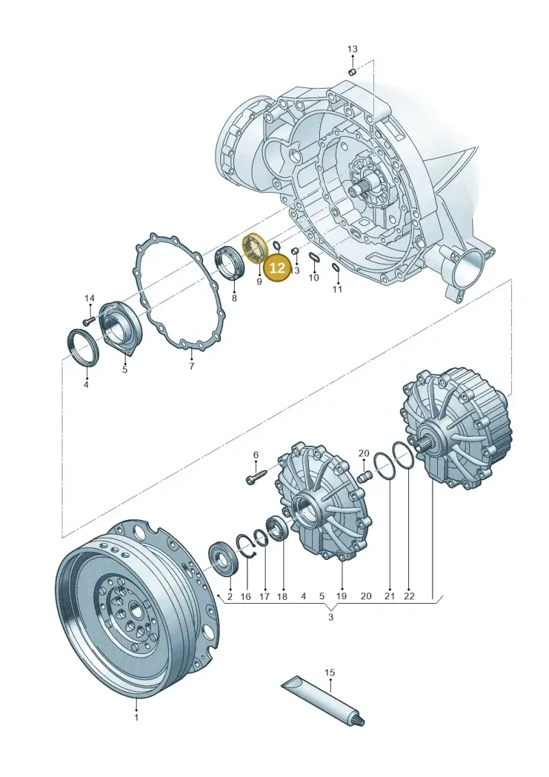 0CK301166 — Audi A5 Limo 2.0 (2024-) diagram 717321610, position 12