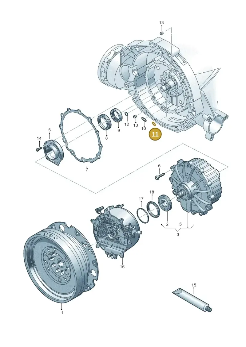 0CK301215 — Audi A6 2.0 (2018-) diagram 896321650, position 11