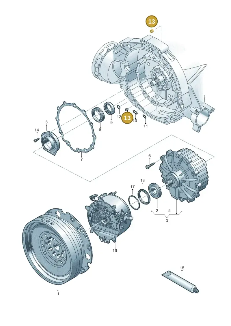 0CK301299 — Audi A6 2.0 (2018-) diagram 896321650, position 13