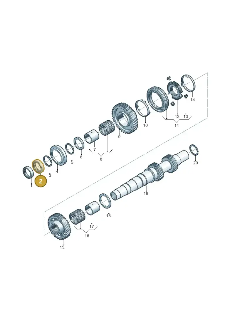 0CK311328B — Audi A5 Limo 2.0 (2024-) diagram 849311970, position 2