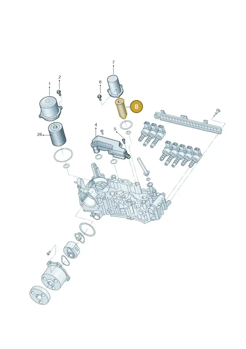 0CK325149D — Audi A7 (2021-) diagram 577325009, position 8