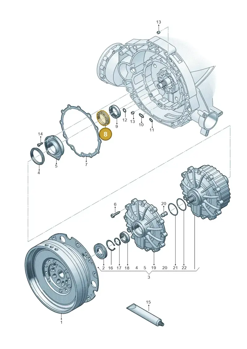 0CK331261C — Audi A5 Limo 2.0 (2024-) diagram 717321610, position 8