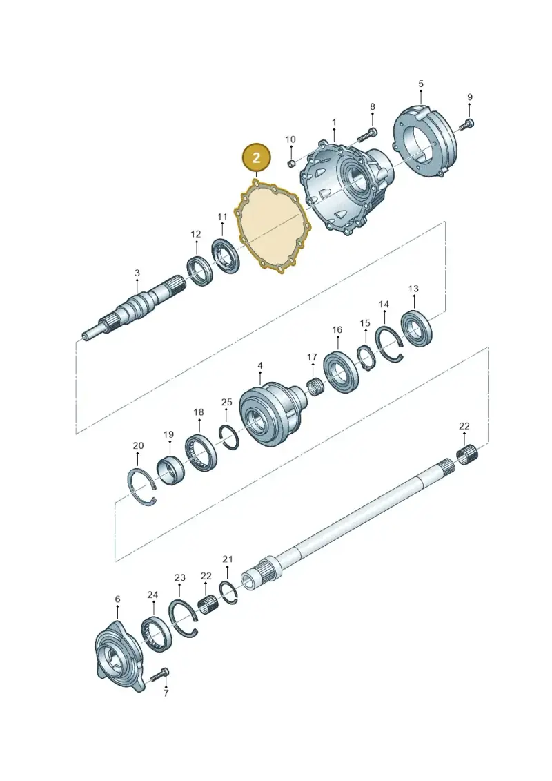 0CL301475A — Audi A5 Sportback (2016-2020) diagram 849409700, position 2