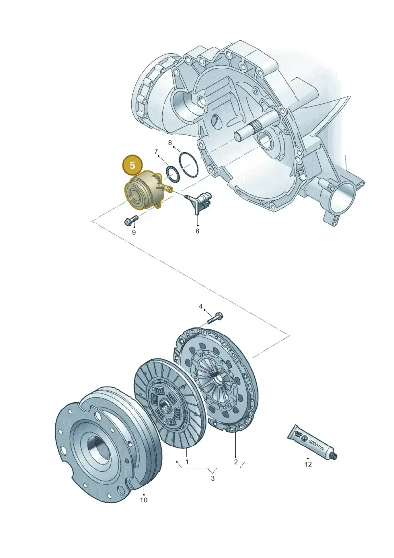 0CS141671C — Audi Q5 (2016-2020) diagram 736141800, position 5