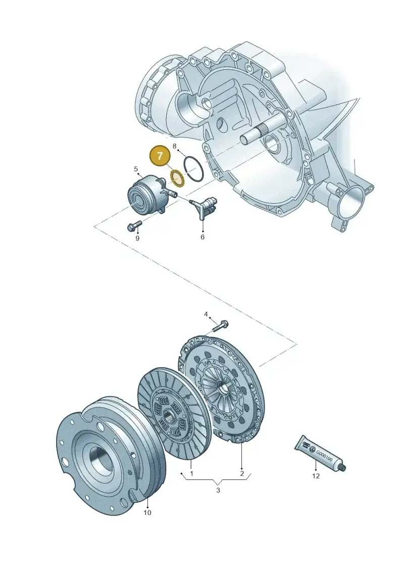 0CS311113A — Audi Q5 (2016-2020) diagram 736141800, position 7