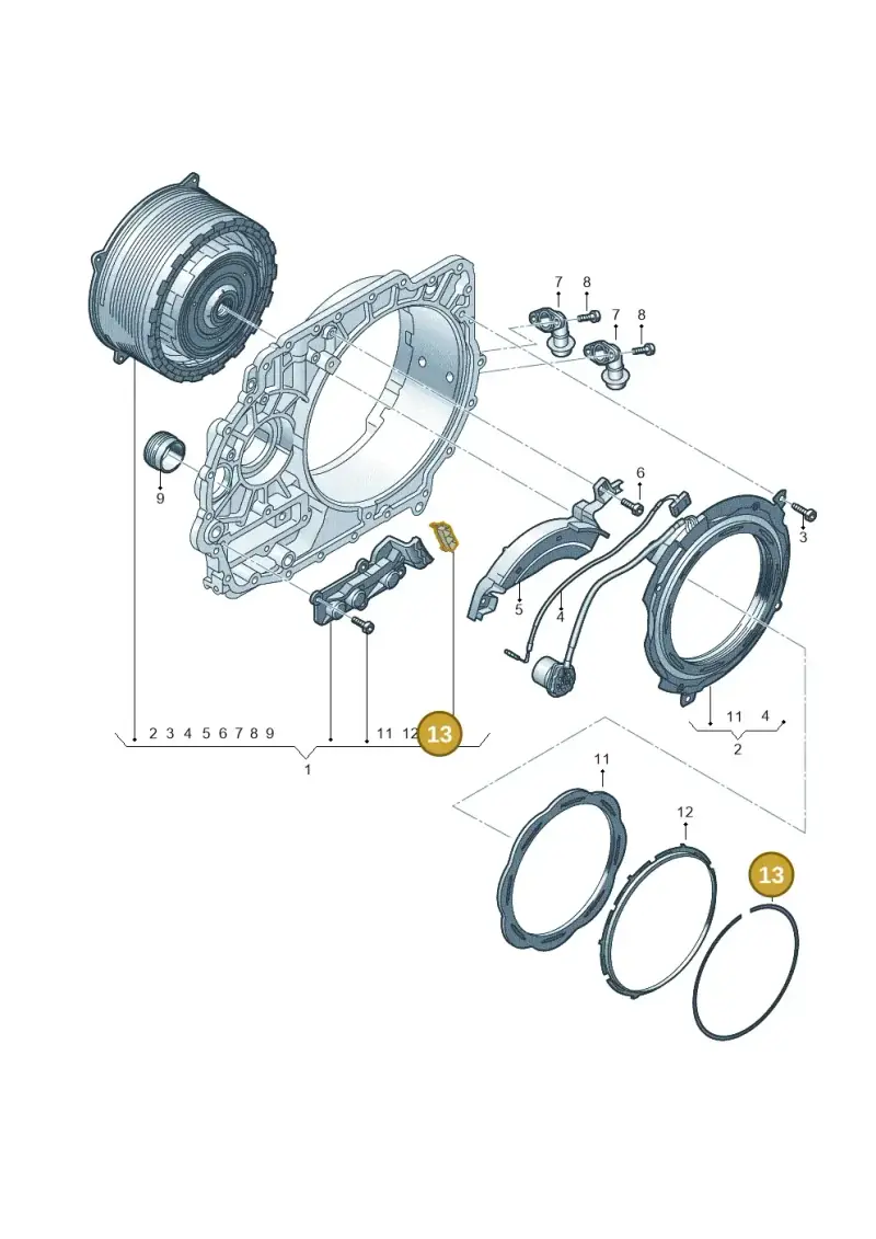 0DD141049A — Audi Q3 quattro (2018-2019) diagram 793321680, position 13