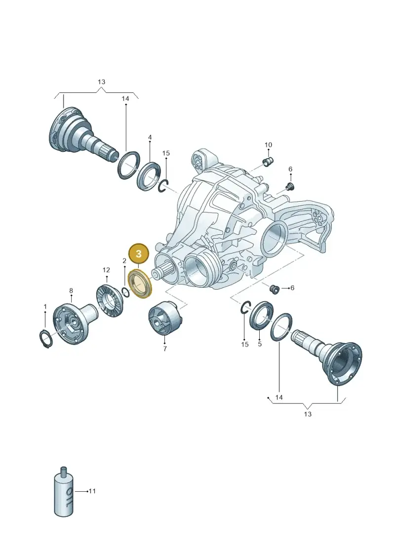0DG525596 — Audi RS6 Avant (2019-) diagram 859525250, position 3