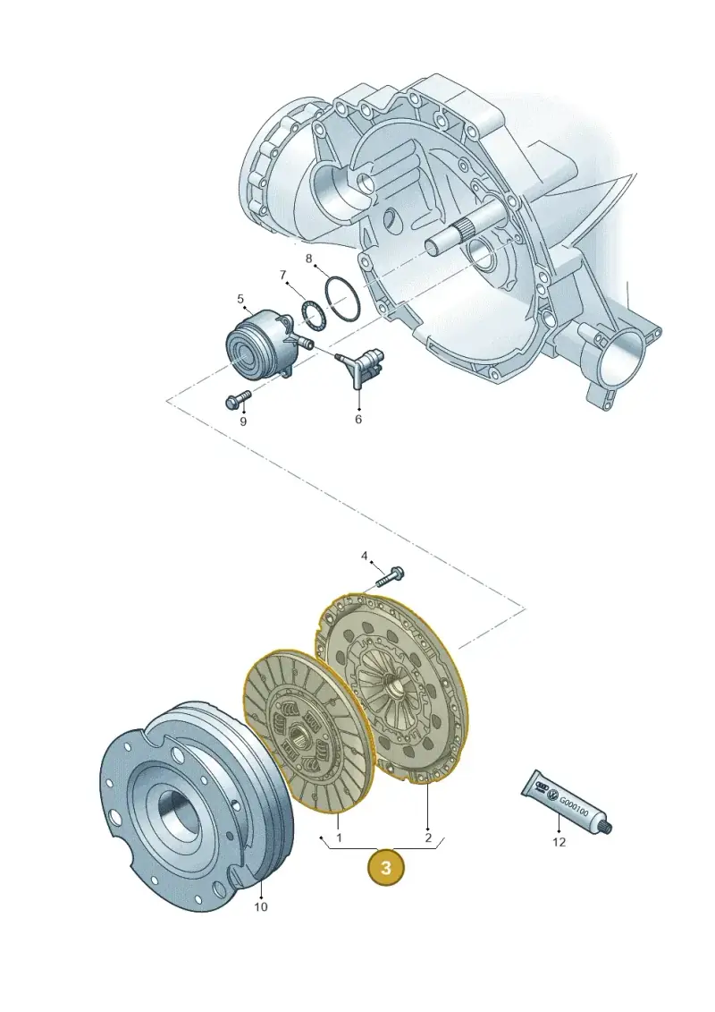 0DJ141015 — Audi Q5 (2016-2020) diagram 736141800, position 3