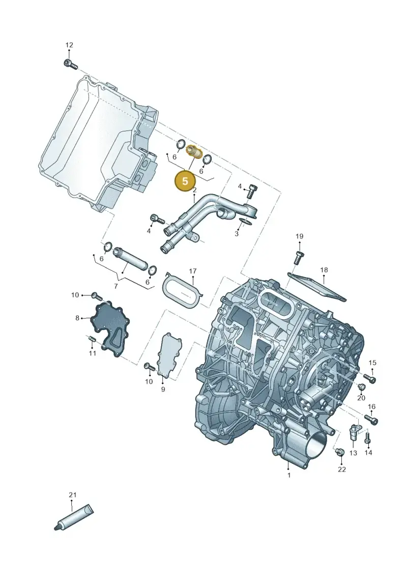 0EF907362D — Audi Q8 e-tron (2018-2020) diagram 586103100, position 5