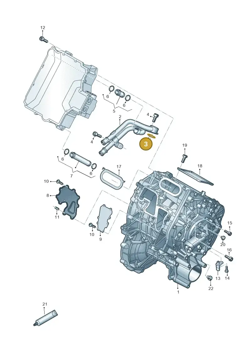 0EF907498D — Audi Q8 e-tron (2018-2020) diagram 586103100, position 3