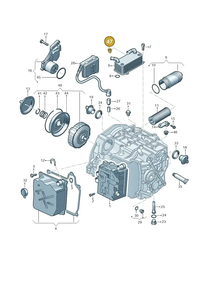 0GC317093 — Audi Q3 quattro (2018-2019) diagram 890321550, position 47