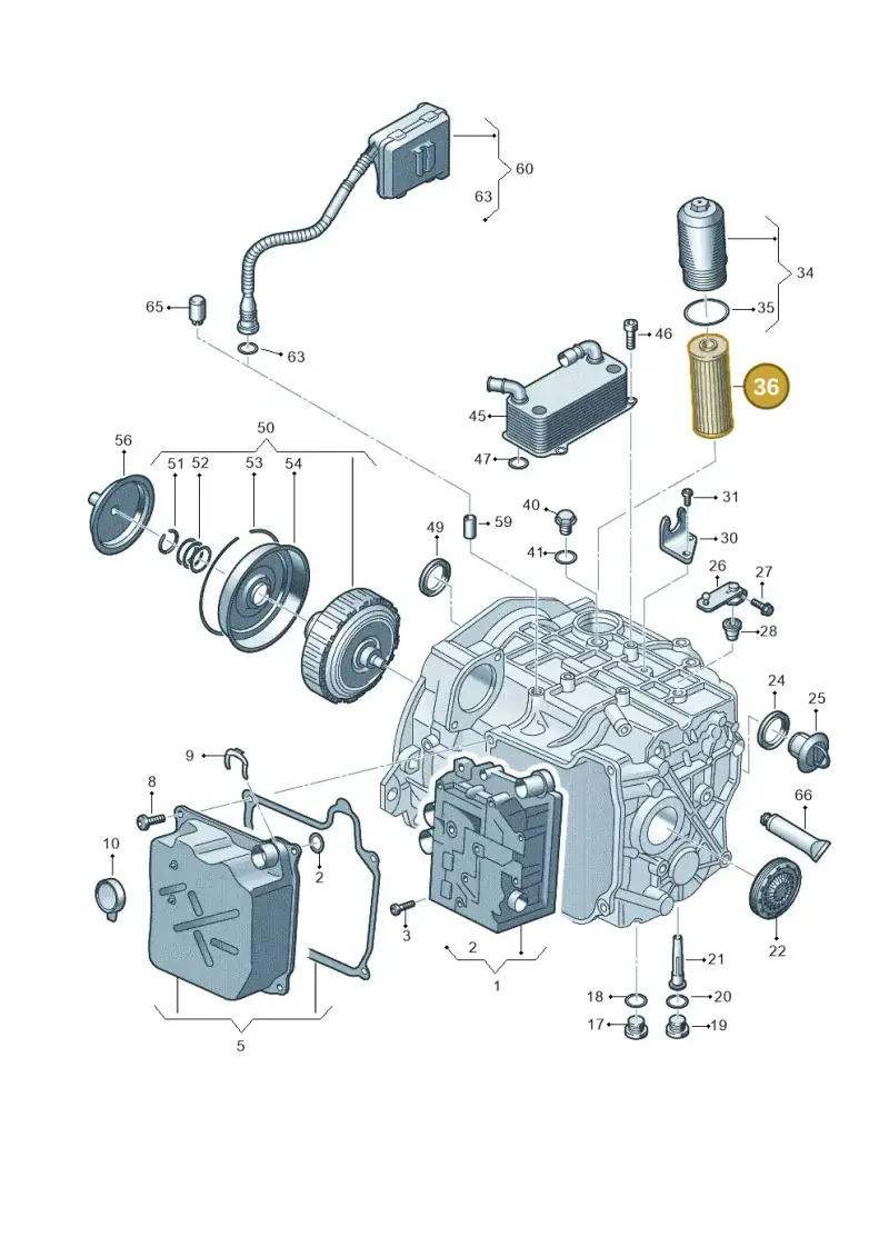 0GC325183D — Audi Q3 quattro (2018-2019) diagram 793321780, position 36