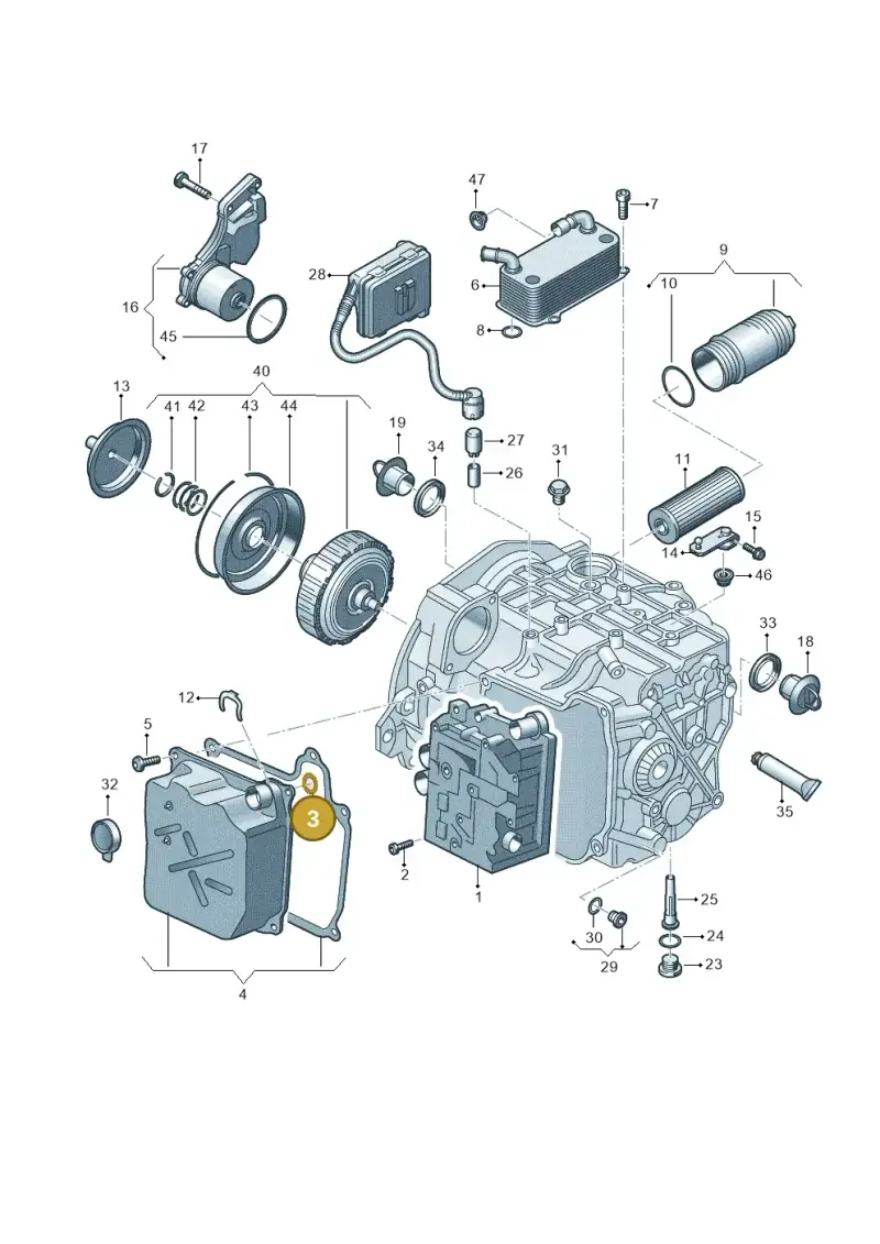 0GC927377 — Audi Q3 quattro (2018-2019) diagram 890321550, position 3