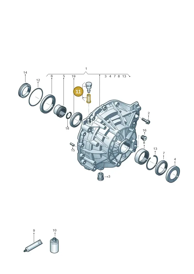 0MA301469B — Audi Q8 e-tron (2018-2020) diagram 586500000, position 11