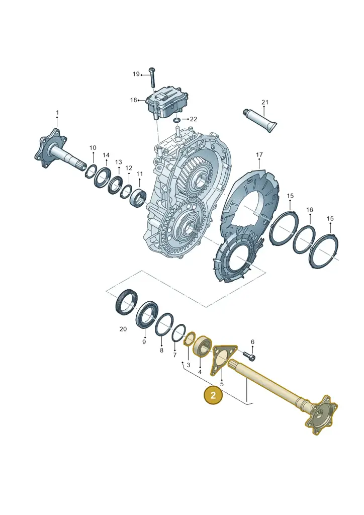0MA409343B — Audi Q8 e-tron (2018-2020) diagram 586310050, position 2