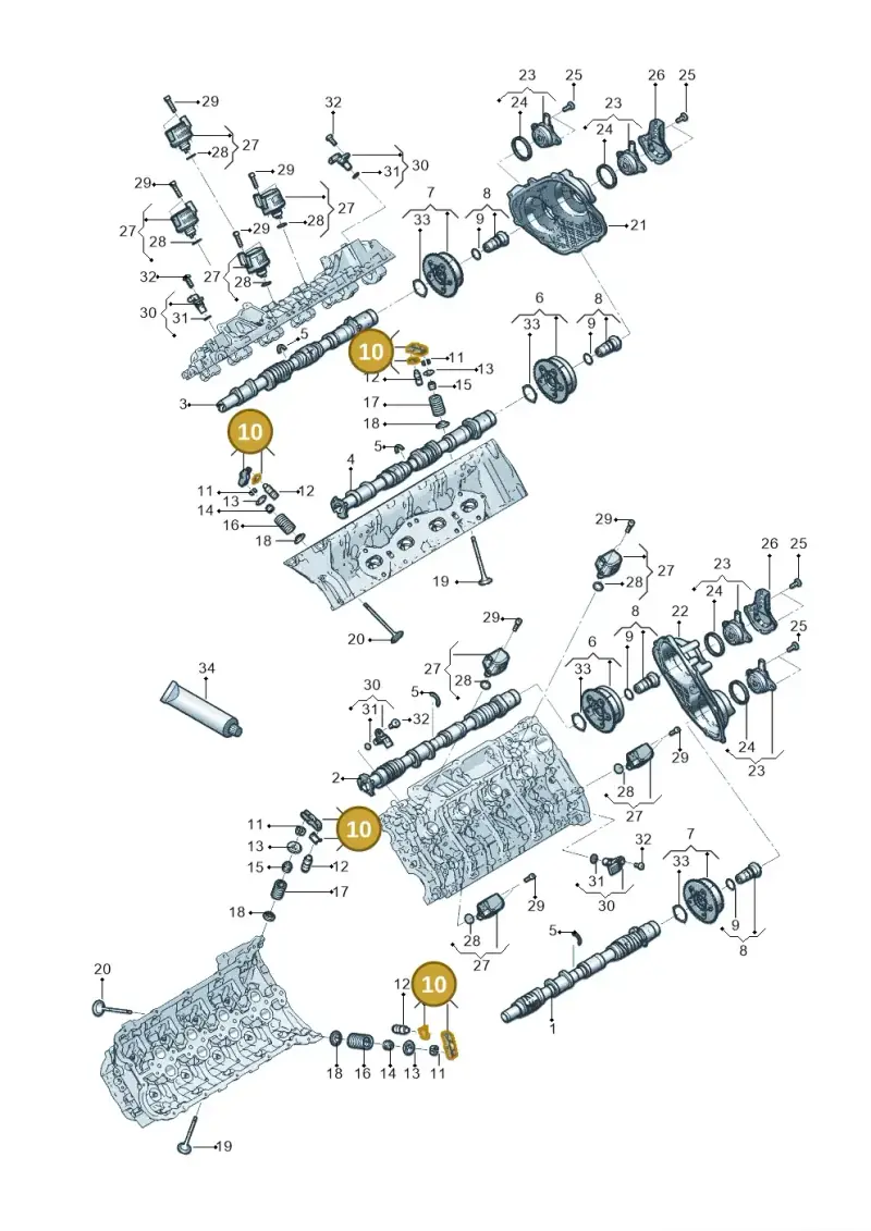 0P2109417 — Audi RS6 Avant (2019-) diagram 819109050, position 10