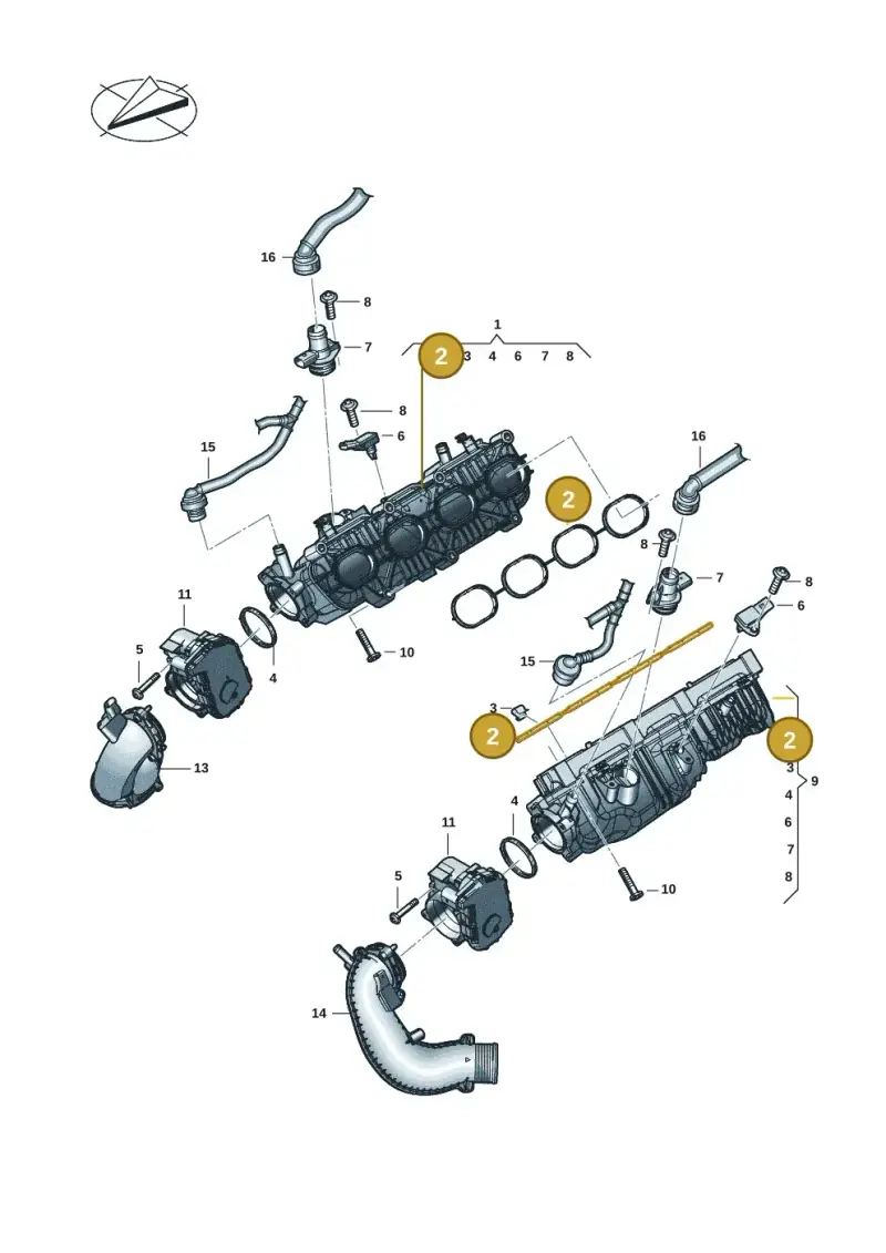0P2129049 — Audi RS6 Avant (2019-) diagram 537133084, position 2