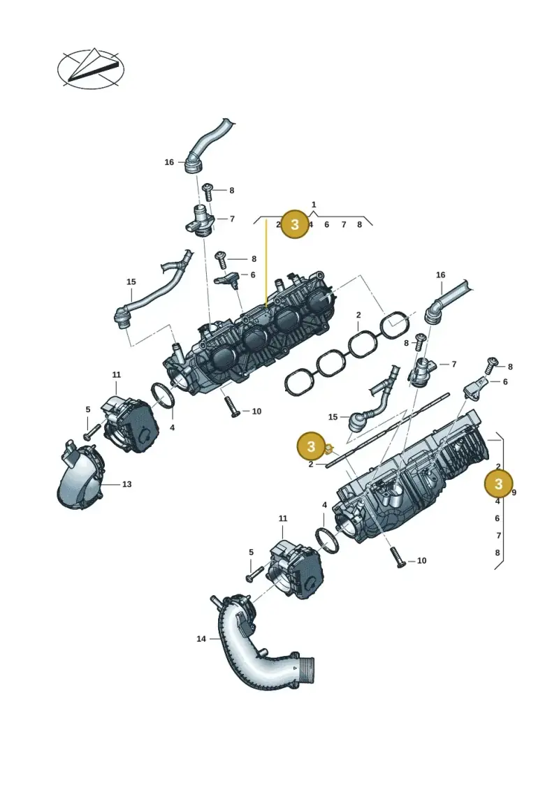 0P2129667 — Audi RS6 Avant (2019-) diagram 537133084, position 3