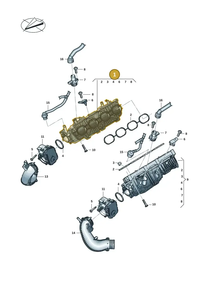 0P2129712F — Audi RS6 Avant (2019-) diagram 537133084, position 1