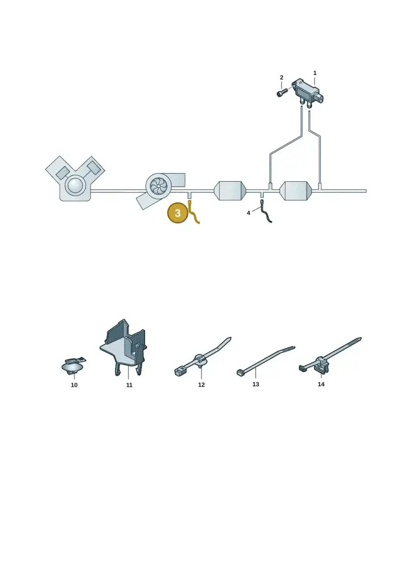 0P2906265AE — Audi Q8 Quattro 3,0 (2018-) diagram 429906004, position 3