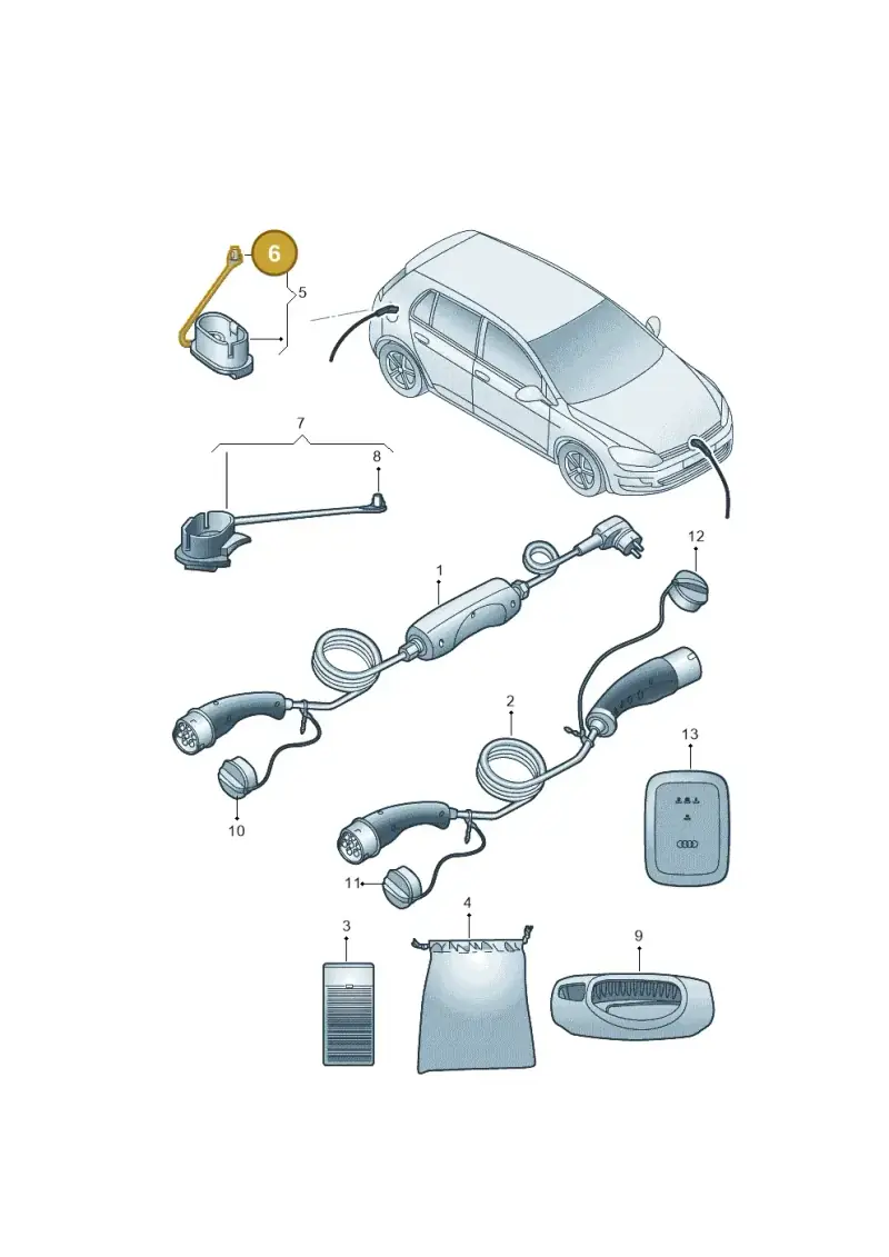12E201250 — Audi Q2L BEV (2019-2023) diagram 535971020, position 6